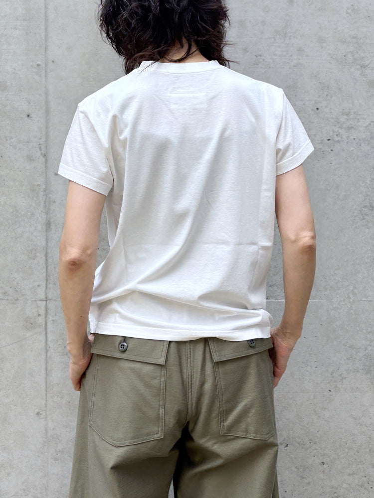 MM⑥  Maison Margiela / Numericコットン Tシャツ(Short) / WHITE / S52GC0327M20258