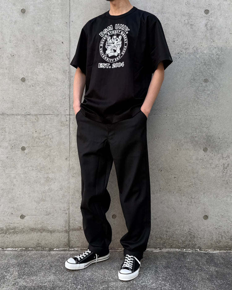 DSM kei ninomiya / DSM University T-Shirt / Black / DSM01T004