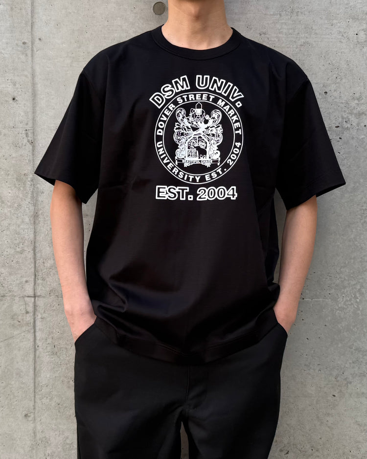 DSM kei ninomiya / DSM University T-Shirt / Black / DSM01T004