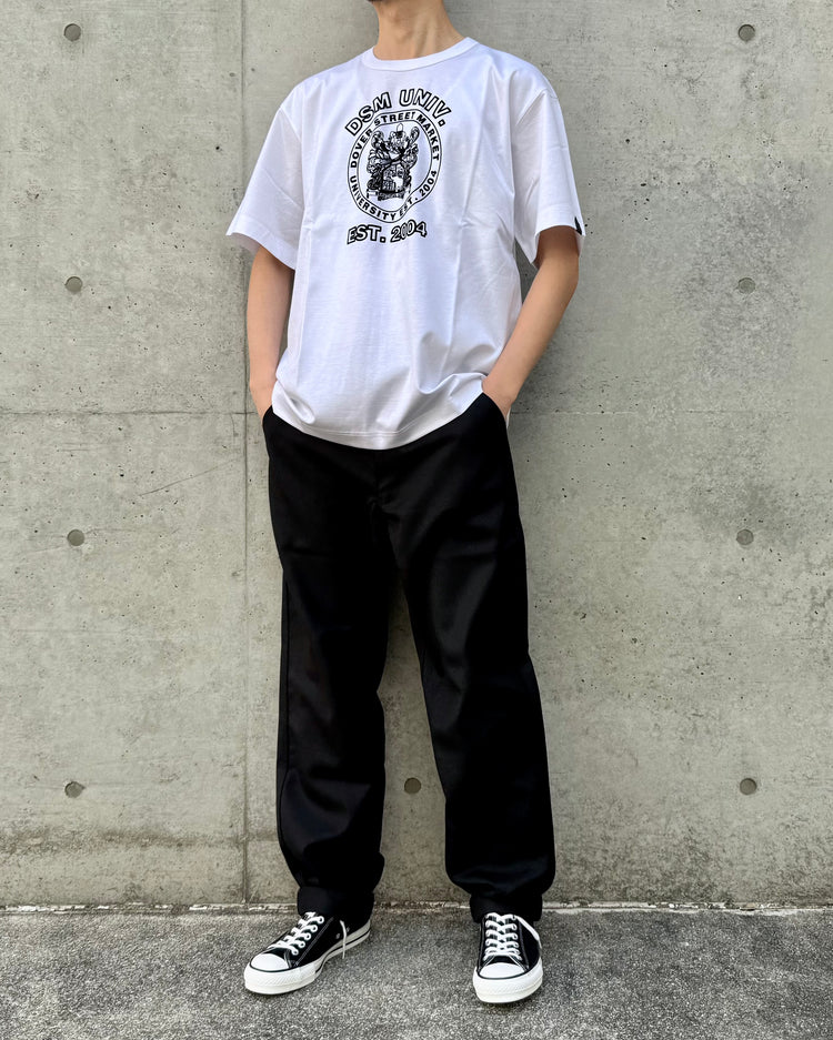 DSM kei ninomiya / DSM University T-Shirt / White / DSM01T004