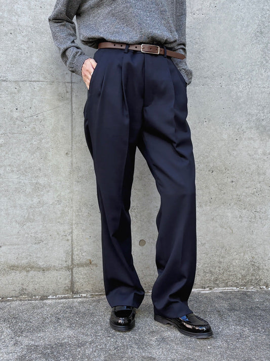 THE SHINZONE / CHRYSLER PANTS TYPE-2 / NAVY / 25AMSPA13