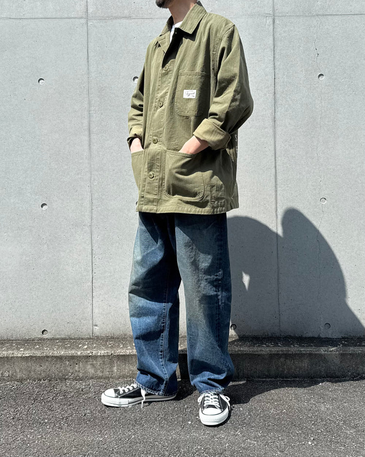 SEQUEL / COVERALL JACKET / SQ-26SS-JK-01 / OLIVE