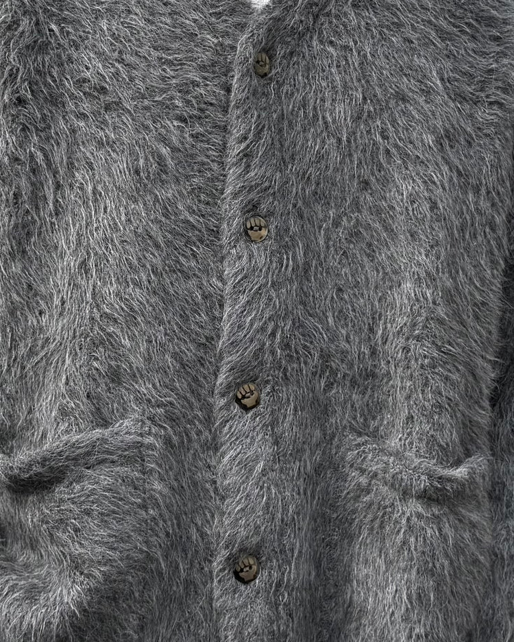 The Inoue Brothers… / Suri Alpaca Cardigan / Grey