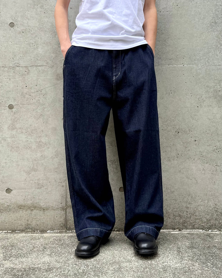 PORTER CLASSIC / STEINBECK DENIM PAINTER PANTS / DARK NAVY / PC-005-3836