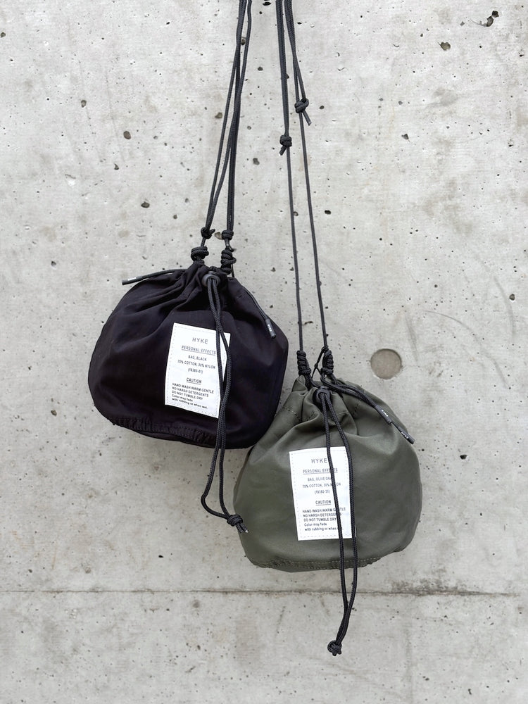 HYKE / SHOULDER POUCH / BLACK / 19380 /