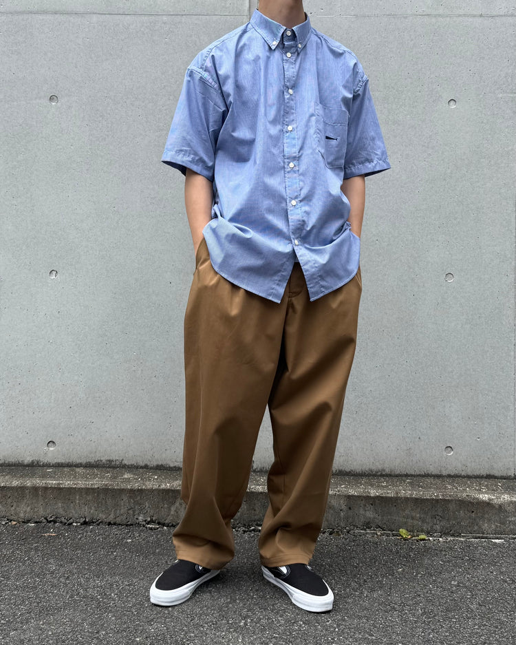 DESCENDANT / KENNEDY’S PLAID SS SHIRT / NAVY / 261WVDS-SHM06