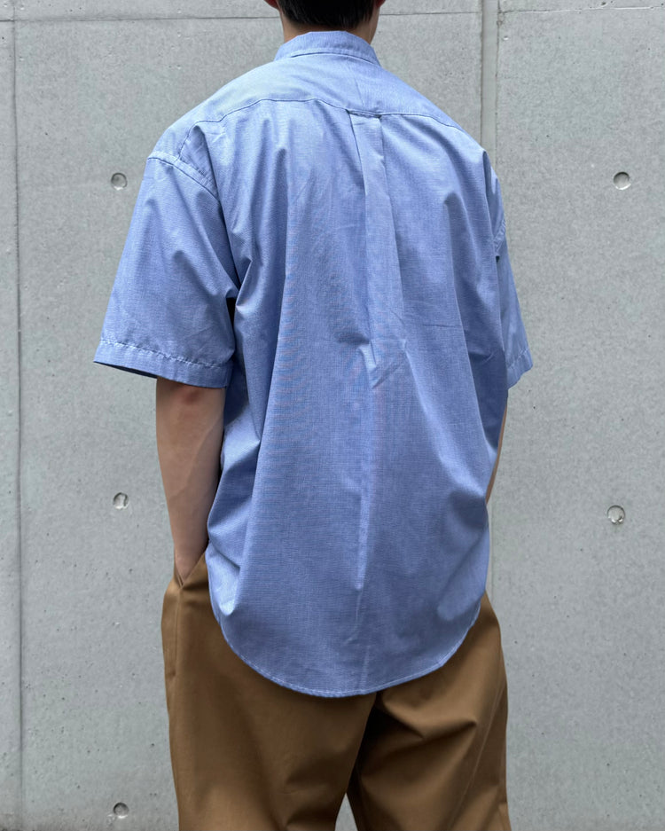 DESCENDANT / KENNEDY’S PLAID SS SHIRT / NAVY / 261WVDS-SHM06