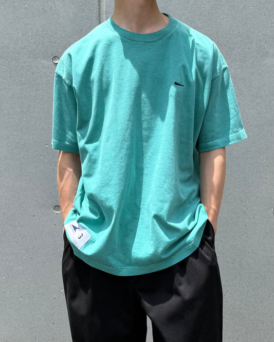DESCENDANT / CACHALOT ORGANIC COTTON SS PIGMENT DYE / GREEN / 261ATDS-CSM19