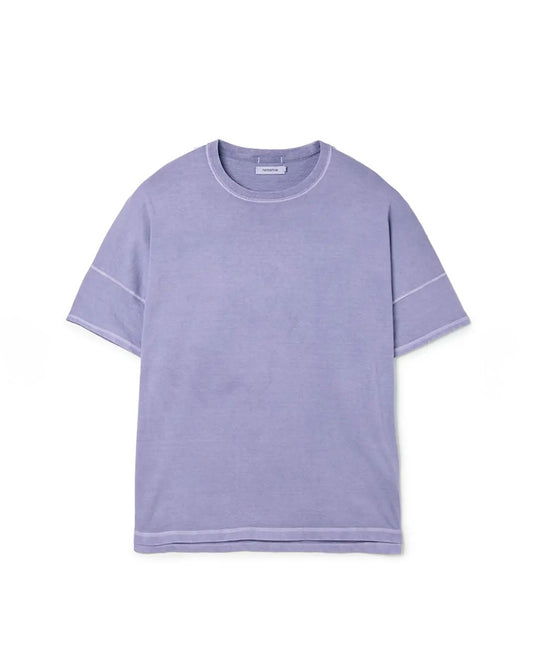 nonnative / CLERK S/S TEE COTTON JERSEY PIGMENT DYE / PURPLE / NN-C4811