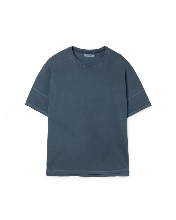 nonnative / CLERK S/S TEE COTTON JERSEY PIGMENT DYE / NAVY / NN-C4811