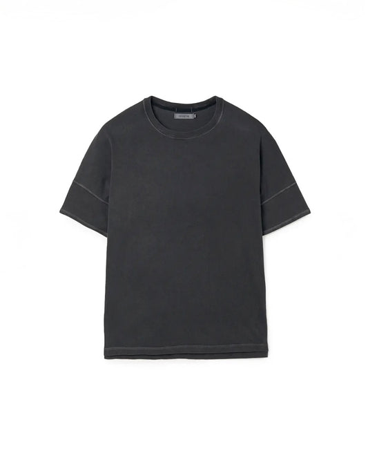 nonnative / CLERK S/S TEE COTTON JERSEY PIGMENT DYE / CHARCOAL / NN-C4811