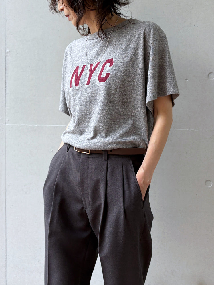 THE SHINZONE / 【25周年記念】NYC TEE / GRAY / 26AMSCU13
