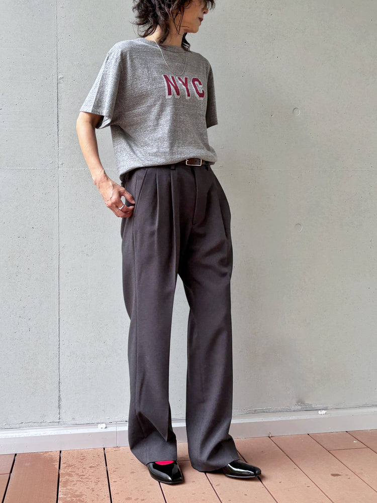 THE SHINZONE / 【25周年記念】NYC TEE / GRAY / 26AMSCU13