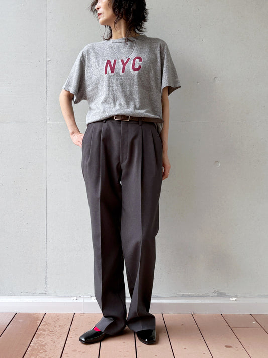 THE SHINZONE / 【25周年記念】NYC TEE / GRAY / 26AMSCU13