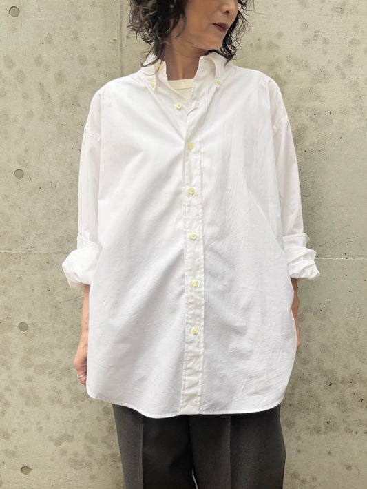 THE SHINZONE / DADDY SHIRT / WHITE / 21AMSBL08