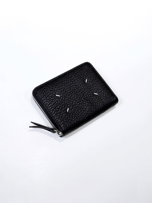Maison Margiela / 4 Stitch Wallet Zip Around Continental Small / BLACK / SA1UI0047P4455