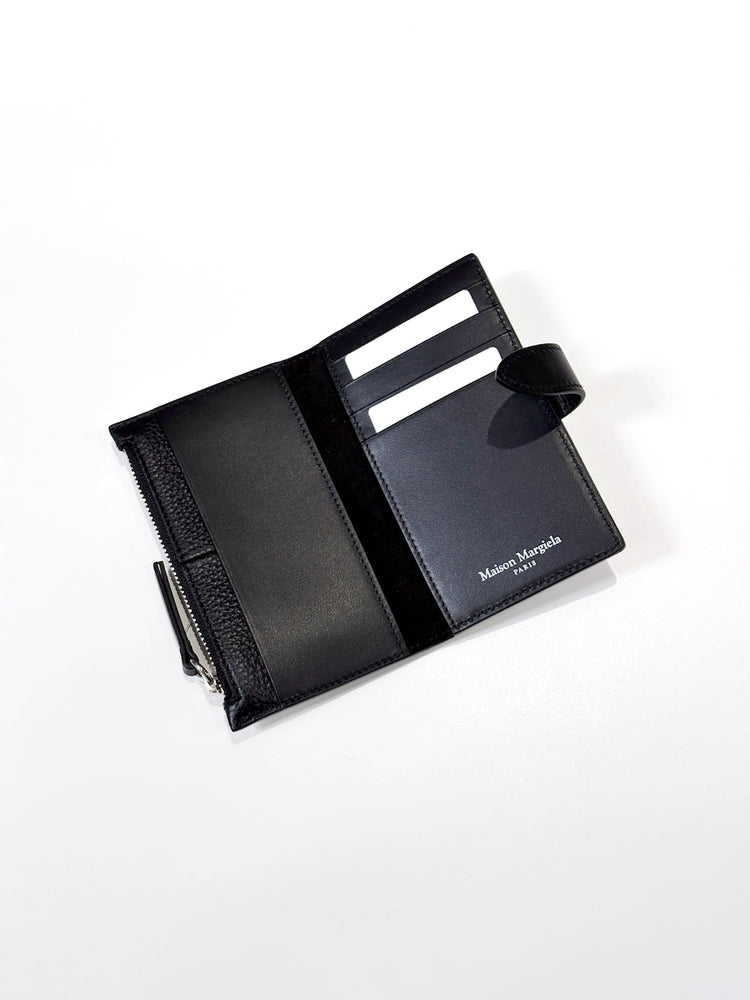 Maison Margiela / Card Holder+Coin Purse With Zip / BLACK / SA2VX0009P7268