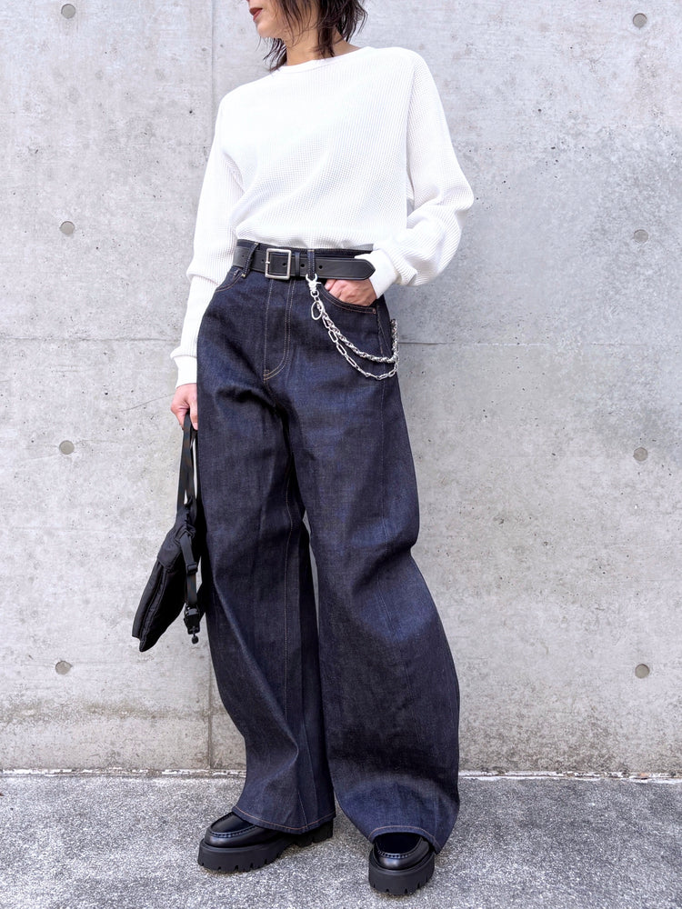 SEA / STAINLESS DOUBLE LINK WALLET CHAIN / SILVER