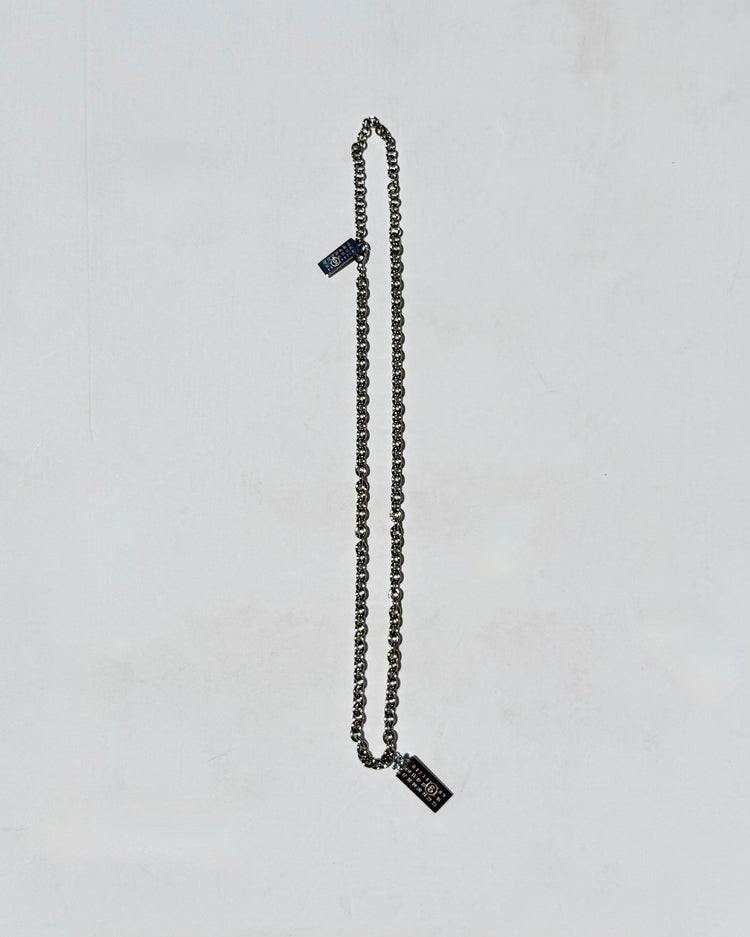 MM⑥  Maison Margiela / Calendar Logo Necklace  / Silver / SM7UU0124 P9162