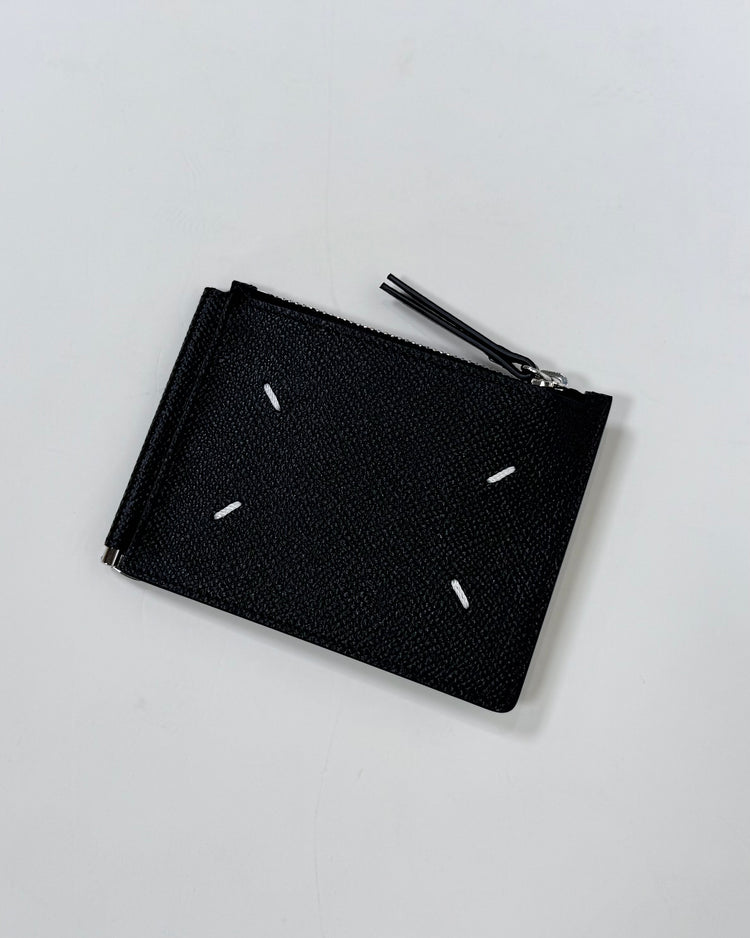Maison Margiela / 4 Stitch Money Clip Wallet / BLACK / SA1UI0018
