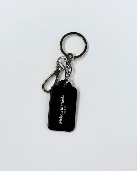 Maison Margiela / 4 Stitch Tag Key Ring / BLACK / SA2UA0014