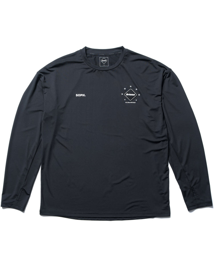 F.C.Real Bristol / AUTHENTIC TEAM TOUR L/S TOP / BLACK / FCRB-242017