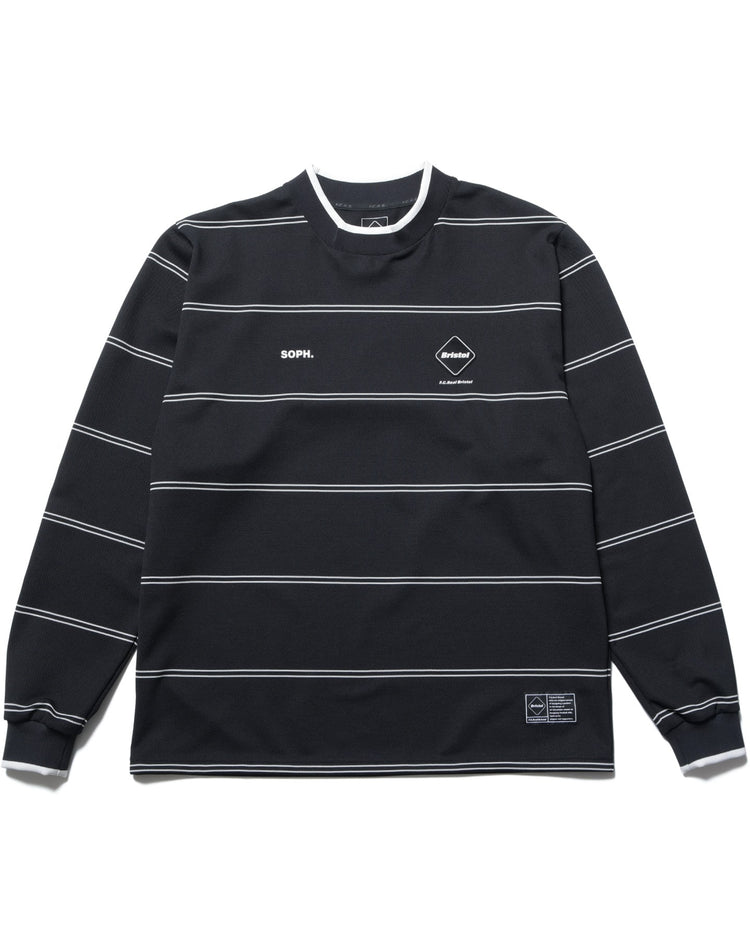 F.C.Real Bristol / BORDER L/S BAGGY TOP / BLACK / FCRB-242031