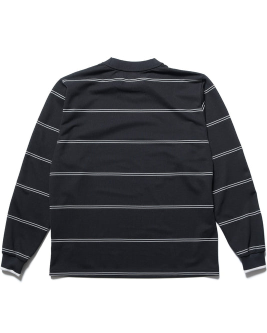 F.C.Real Bristol / BORDER L/S BAGGY TOP / BLACK / FCRB-242031