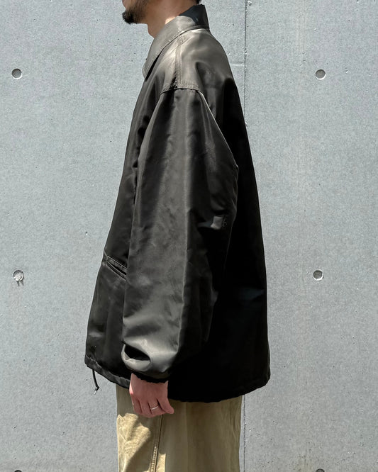 blurhmsROOTSTOCK / Washed Nylon Coach Jacket / Dark olive