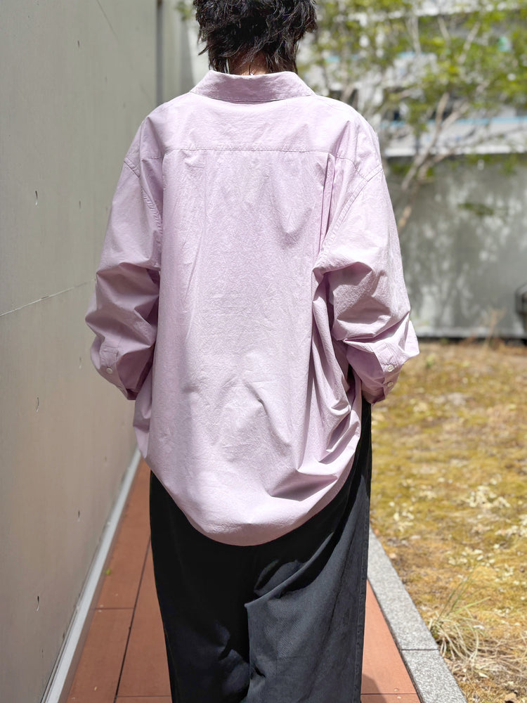 SOPHIE TALKS ABOUT THE WEATHER / OVER SIZE SHIRT / LAILAC / COM-26F-SH03