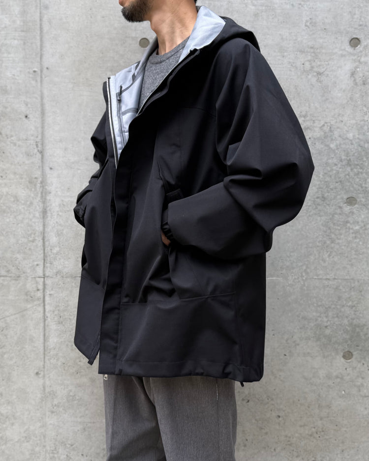 SOPHNET. / 3LAYER WOOL MOUNTAIN JACKET  / BLACK / SPNT-252014