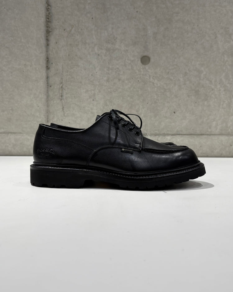 REGAL Shoe&Co. / U-Tip Derby Shoes  GORE-TEX / BLACK / B1831S/DF