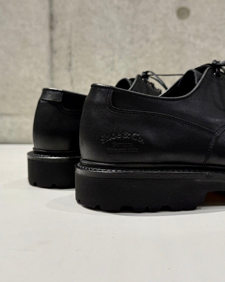REGAL Shoe&Co. / U-Tip Derby Shoes  GORE-TEX / BLACK / B1831S/DF