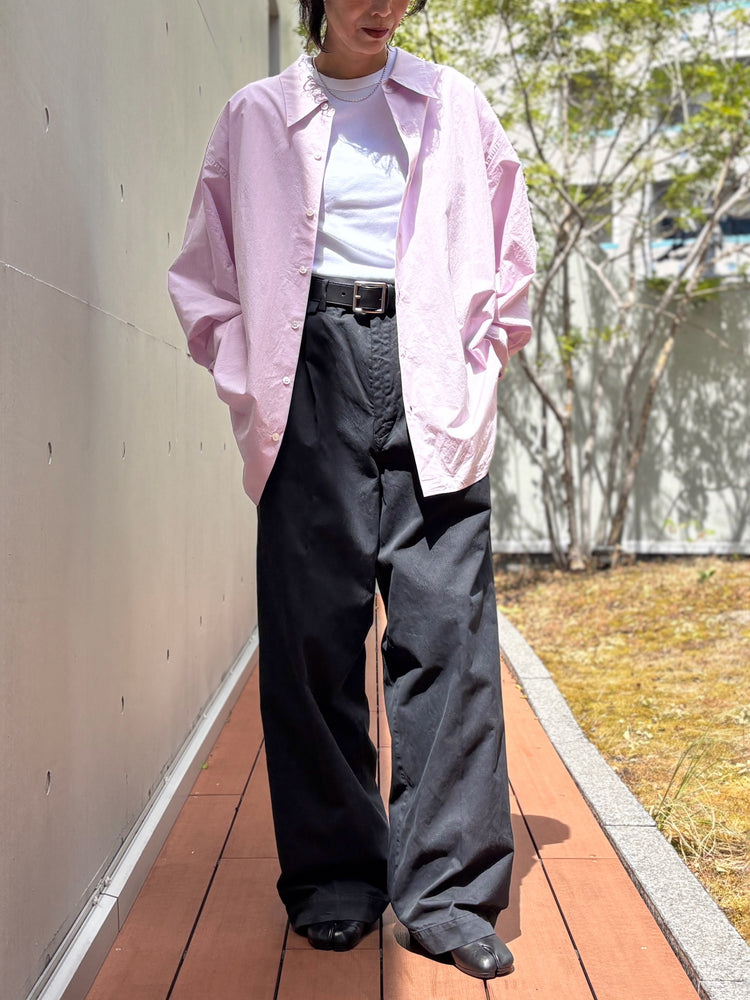SOPHIE TALKS ABOUT THE WEATHER / OVER SIZE SHIRT / LAILAC / COM-26F-SH03
