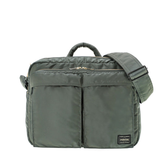 PORTER / TANKER  SLING BAG W zip(XL)  / 622-15153 / セージグリーン