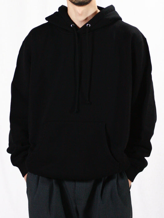 AURALEE / SMOOTH SOFT SWEAT P/O PARKA / BLACK / A24AP01TU