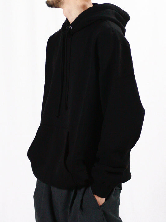 AURALEE / SMOOTH SOFT SWEAT P/O PARKA / BLACK / A24AP01TU