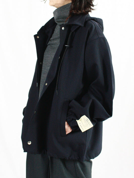 FARAH / Hooded Coach Jacket /  NAVY / FR0403-M1016