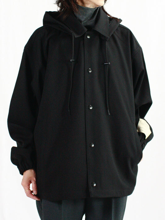 FARAH / Hooded Coach Jacket /  BLACK / FR0403-M1016