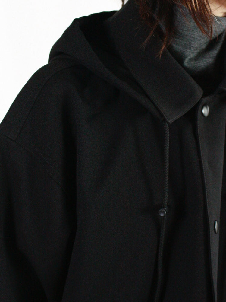 FARAH / Hooded Coach Jacket /  BLACK / FR0403-M1016