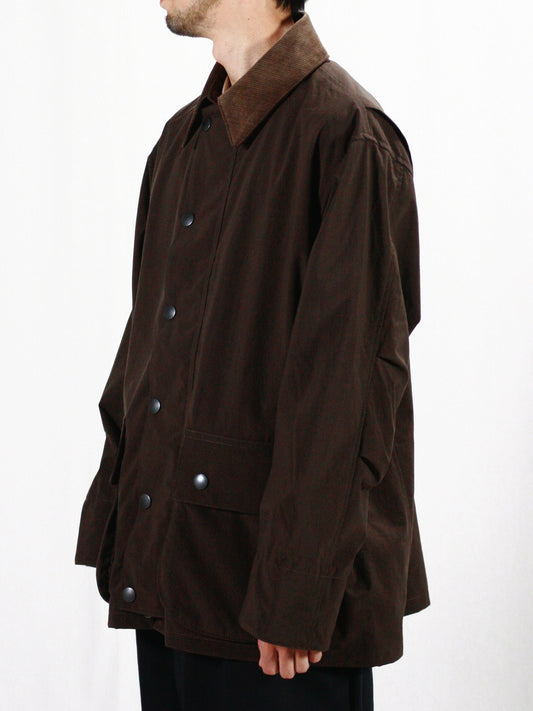 DESCENDANT / GAME NYLON JACKET / BROWN / 242TQDS-JKM01