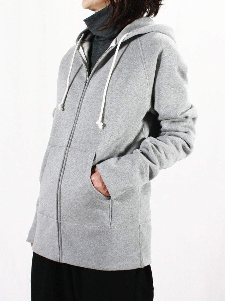 MADISONBLUE / SLIM FIT ZIP HOODIE MNS / MB244-7005M