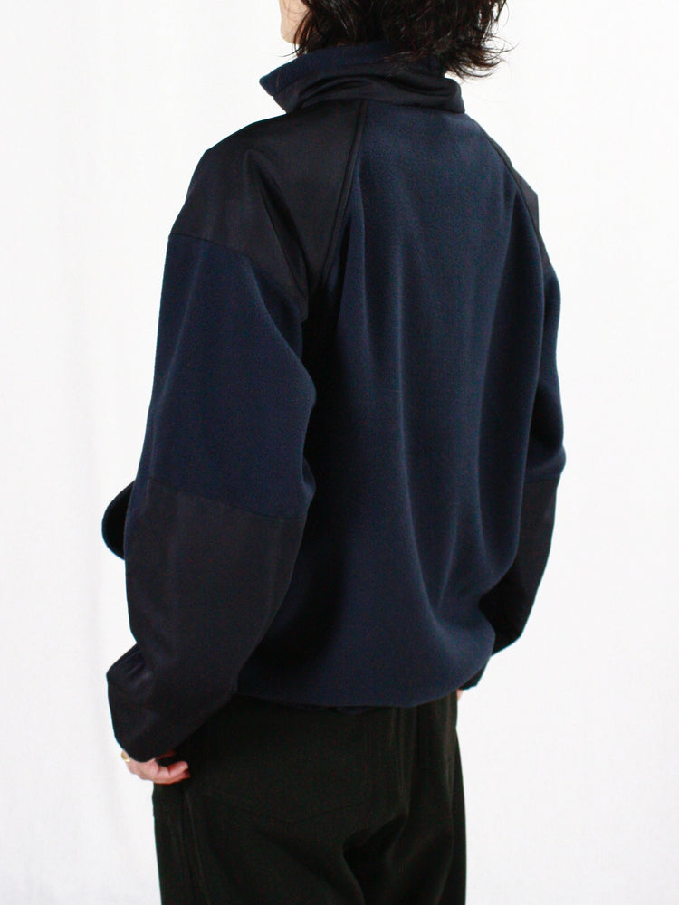 HYKE / ≪Genderless≫ FLEECE JACKET / NAVY / 17480