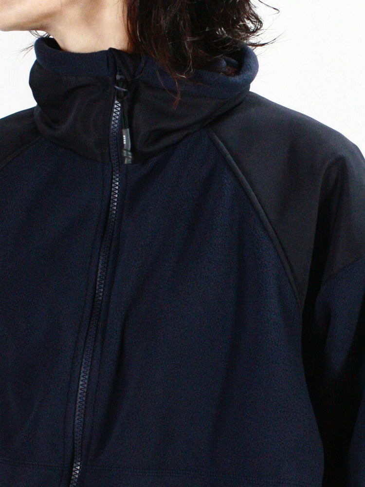 HYKE / ≪Genderless≫ FLEECE JACKET / NAVY / 17480