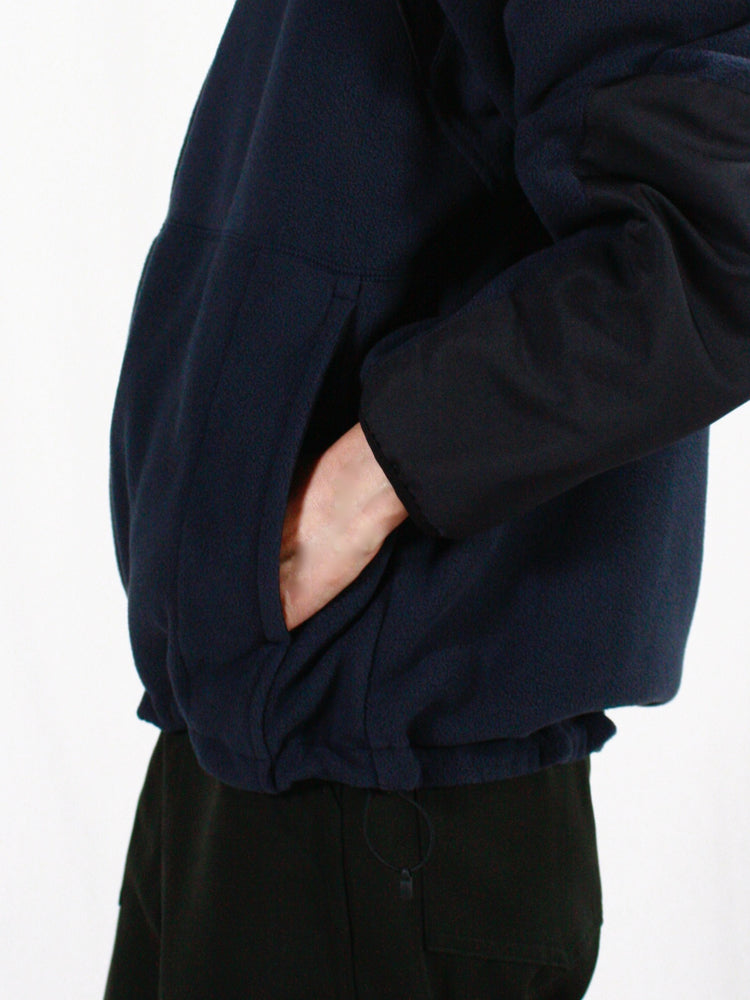 HYKE / ≪Genderless≫ FLEECE JACKET / NAVY / 17480