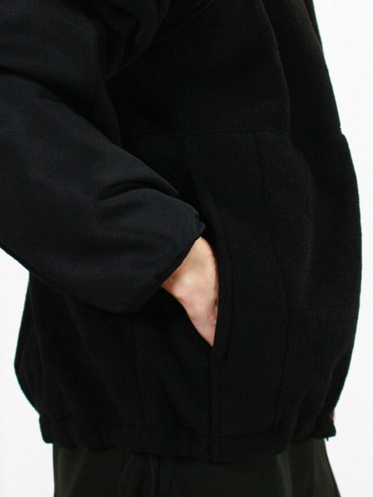 HYKE / ≪Genderless≫ FLEECE JACKET / BLACK / 17480