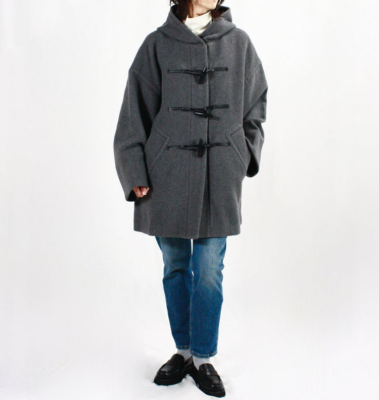 någonstans / duffel coat / Stone / 470HA130-0940