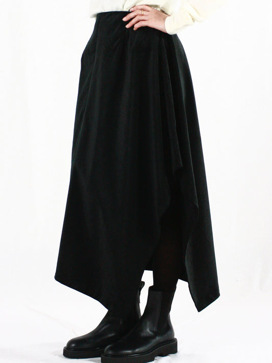 BOWTE / FINX CORDUROY ASYMMETRY SKIRT / 242-05-0004