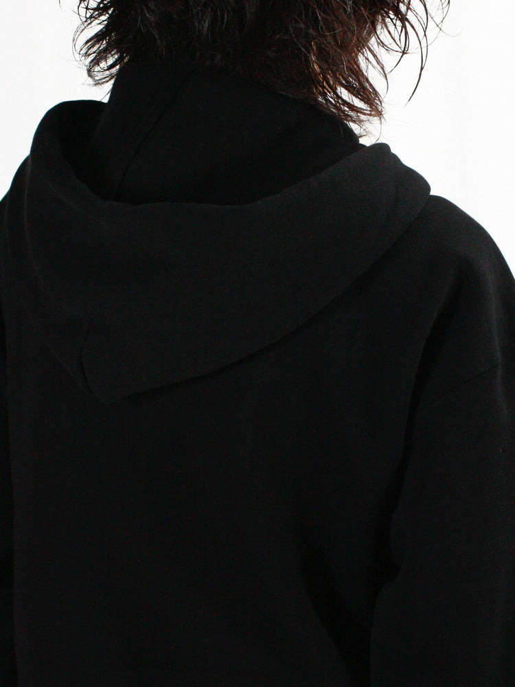 AURALEE / SMOOTH SOFT SWEAT ZIP PARKA / BLACK / A24AP05IU