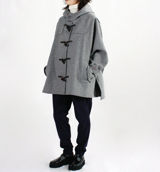 COGTHEBIGSMOKE / KELLY PENTAGON DUFFLE COAT / CHARCOAL / 11802-192-1103-1